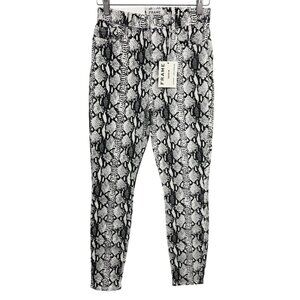 Frame Denim Ali High Rise Cigarette Ultra High-Rise Skinny Fit Jeans Size 26 New